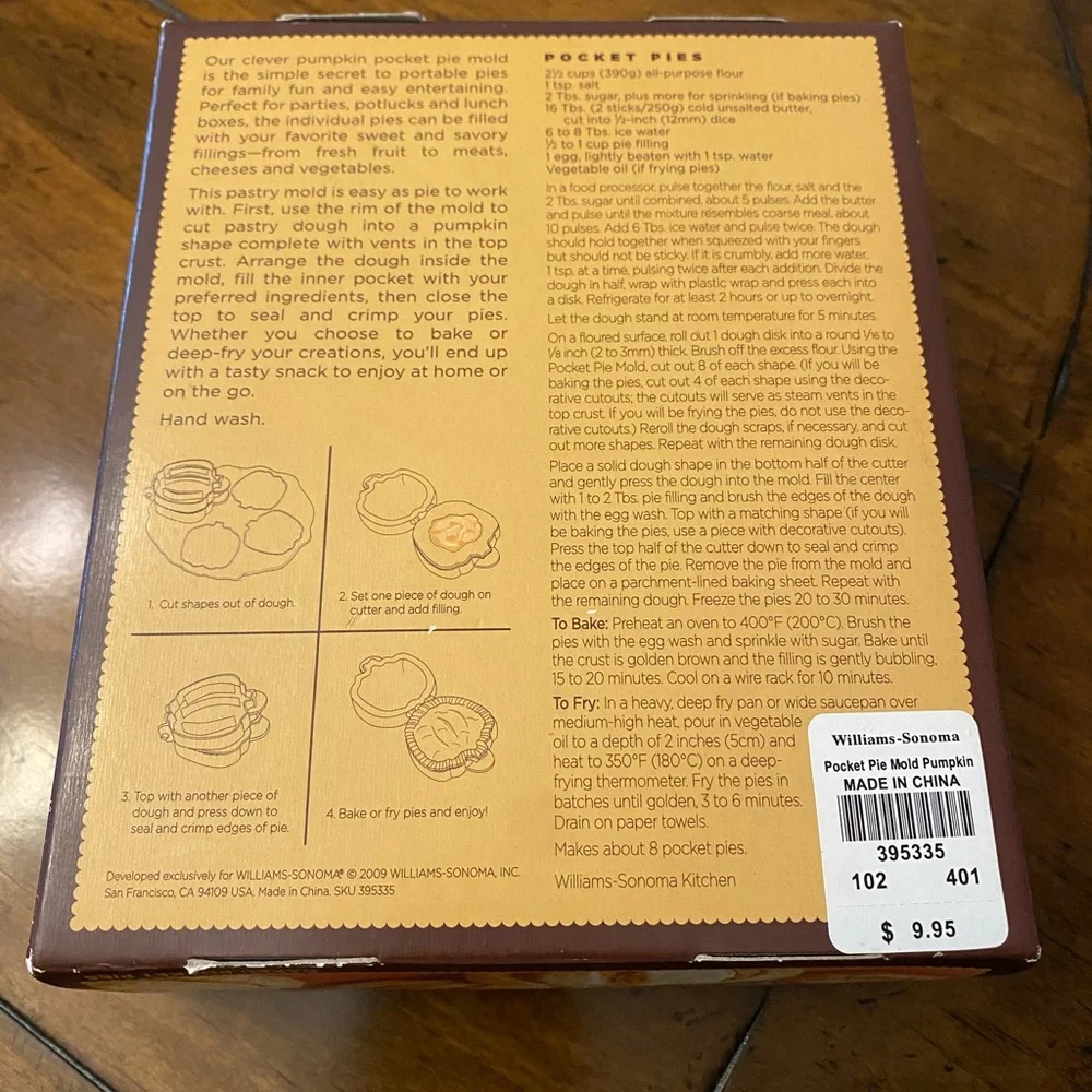 Mini Pumpkin Pie Mood - Williams-Sonoma
